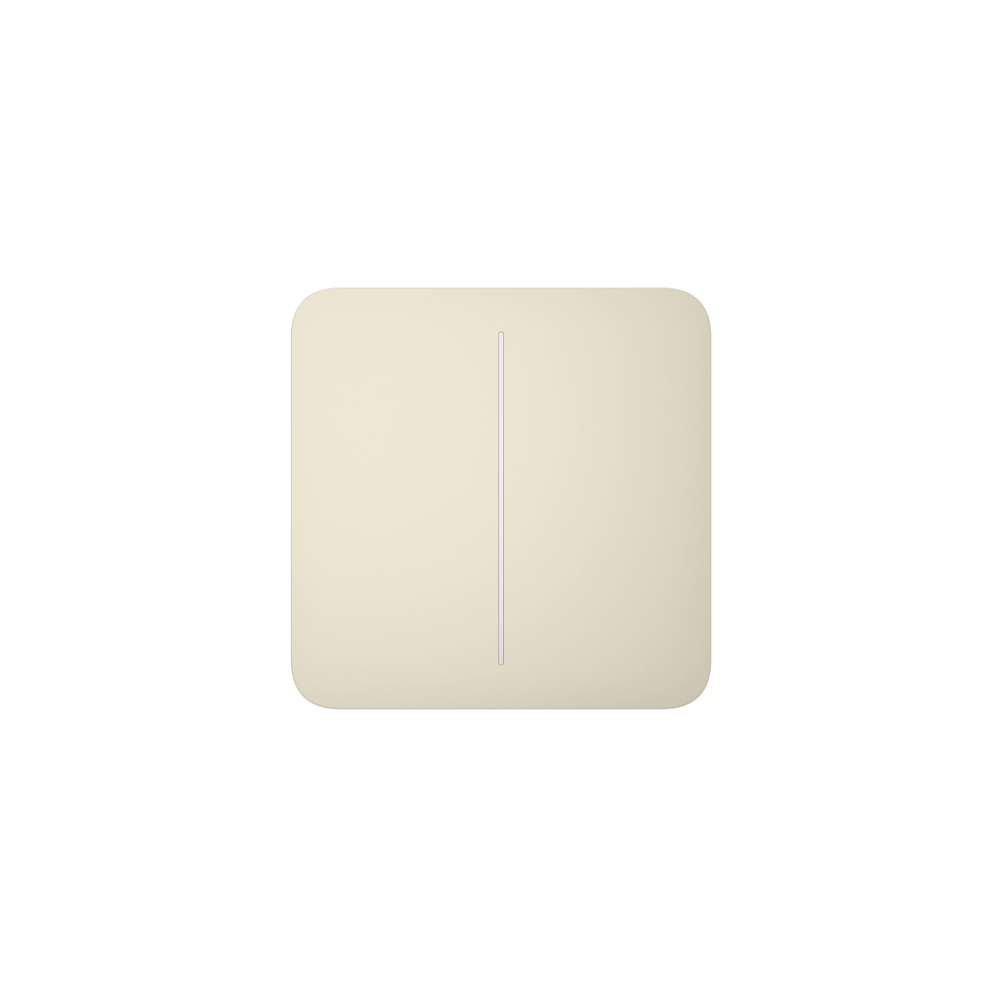 Immagine SOLOBUTTON (2-GANG) [55] ASP IVORY TASTO PER LIG