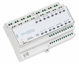 Immagine ATTUATORE MULTIFUNZIONE KNX M-DIN 8/16 OUT (16A) +