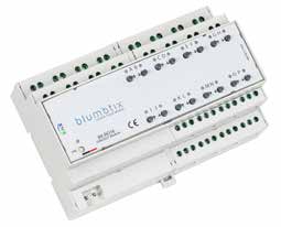 Immagine ATTUATORE MULTIFUNZIONE KNX M-DIN 8/16 OUT (16A)