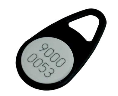 Immagine MIFARE EV1 8KB KEYFOB NERA (CHIAVETTA D'ACCESSO).