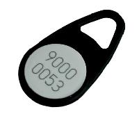 Immagine MIFARE EV1 8KB KEYFOB NERA (CHIAVETTA D'ACCESSO).