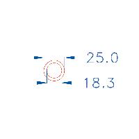 Immagine TUBO  CORRUGATO DIAM 25- MAT  50 MT - PRZ AL MT