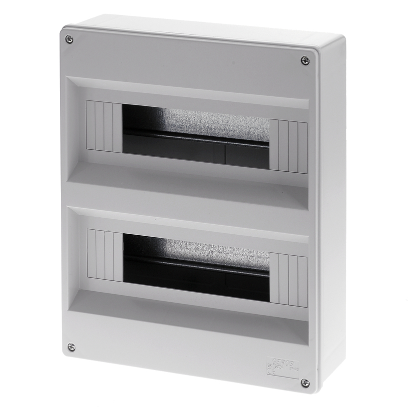 Immagine CENTRALINO DA PARETE 12-24 MOD. IP40  GRIGIO