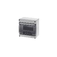 Immagine CENTRALINO DA PARETE 6-8 MOD. IP65 GRIGIO P. ORIZZ