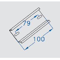 Immagine PROFILO DIN PER SCATOLE 150 X 110 L.100 MM