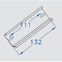 Immagine PROFILO DIN PER SCATOLE 150 X 140 L.132 MM