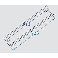 Immagine PROFILO DIN PER SCATOLE 240 X 190 L.235 MM