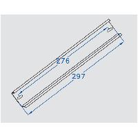 Immagine PROFILO DIN PER SCATOLE 380 X 300 L.280 MM