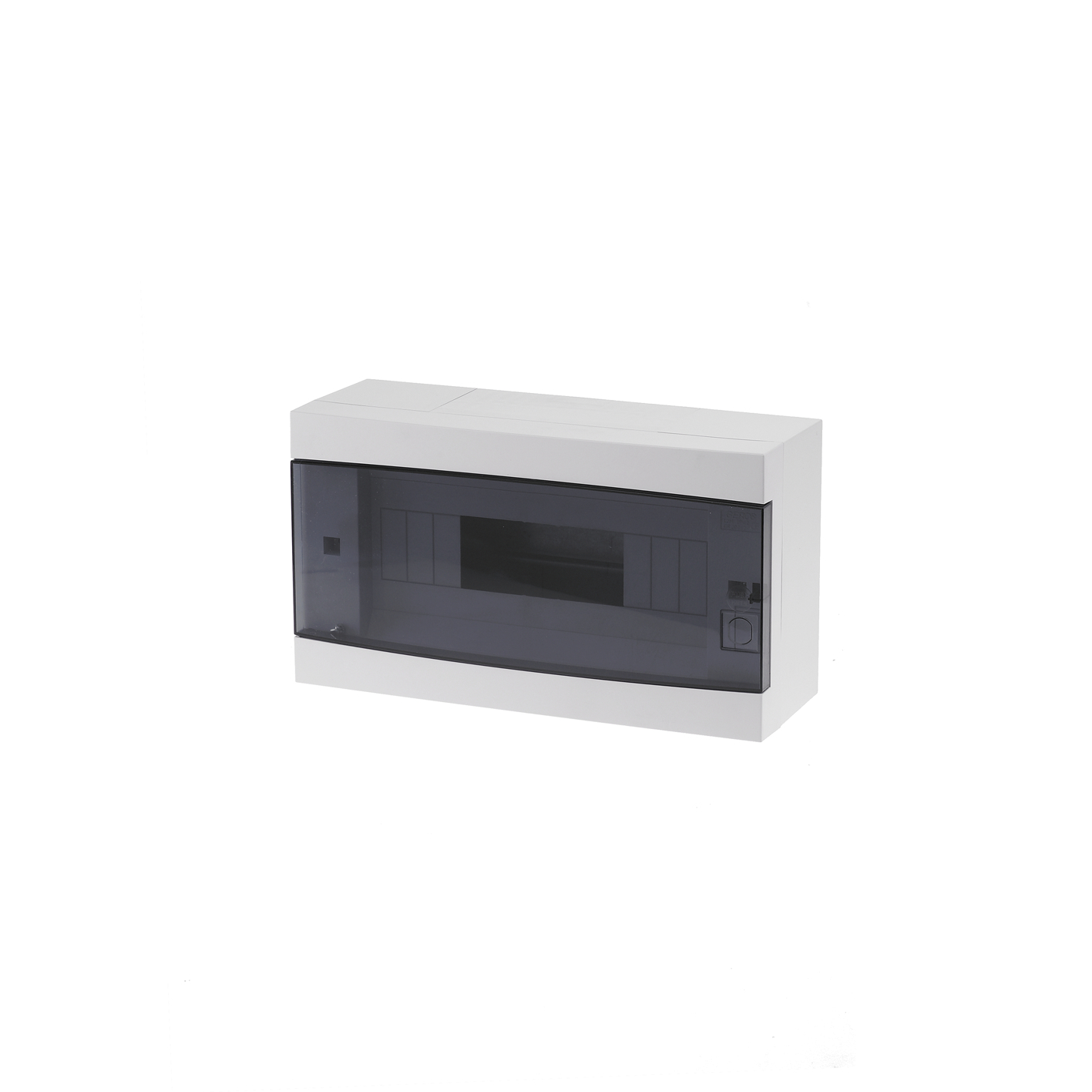 Immagine CENTRALINO DA PARETE 12 MOD.IP40 GRIGIO P. TRASP,