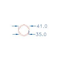 Immagine GUAINA FLESSIBILE SPIRALATA IN PVC DIAM 35