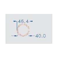 Immagine GUAINA FLESSIBILE SPIRALATA IN PVC DIAM 40