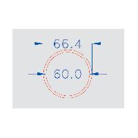 Immagine GUAINA FLESSIBILE SPIRALATA IN PVC DIAM 60