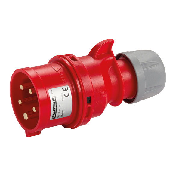 Immagine SPINA MOBILE 16A 3P + E 380V ROSSO IP44