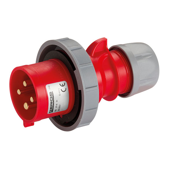 Immagine SPINA MOBILE 32A 3P + E 380V ROSSO IP67