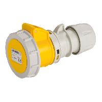 Immagine PRESA MOBILE 16A 2P + E 110V GIALLO IP67