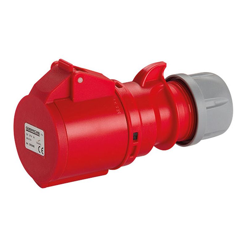 Immagine PRESA MOBILE 16A 3P + E 380V ROSSO IP44