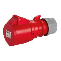 Immagine PRESA MOBILE 63A 3P + E 380V ROSSO IP44