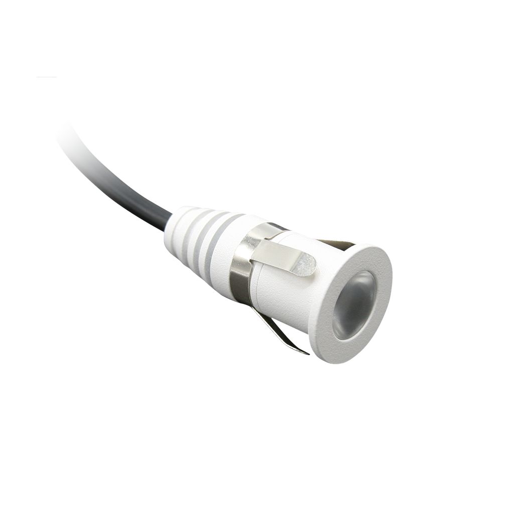 Immagine FARETTO LED 12V 0,4W METAL BIANCO RGB