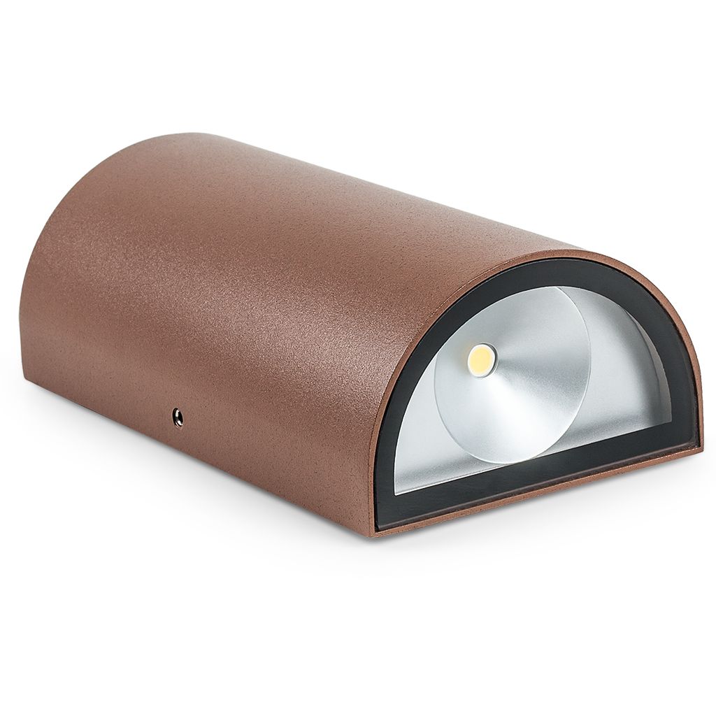 Immagine UP E DOWN LED 2x5W-230V 4000K S.C. CORTEN