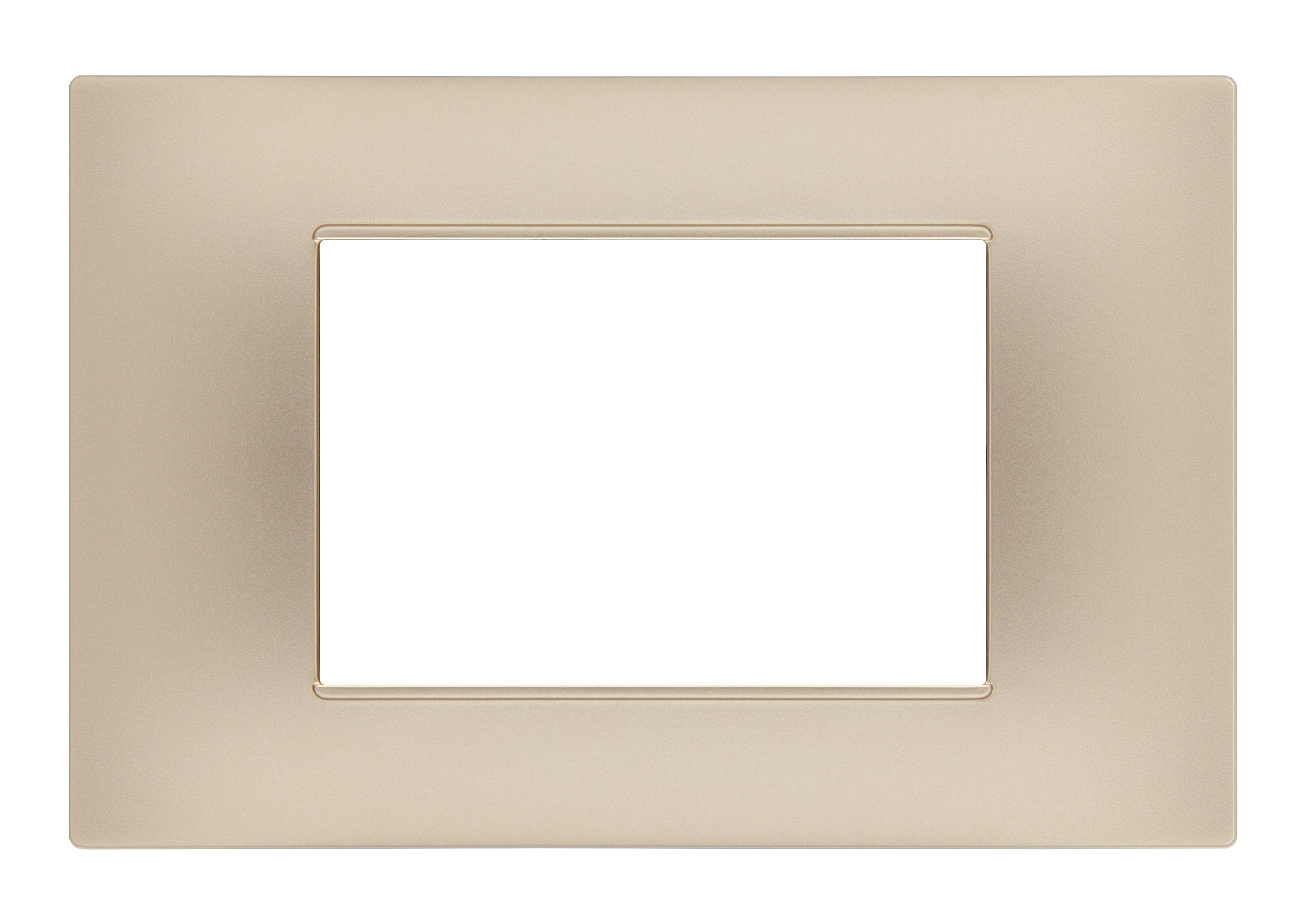 Immagine PLACCA SOFT-TOUCH GEM-T2 3P 6003ST-5 CHAMPAGNE