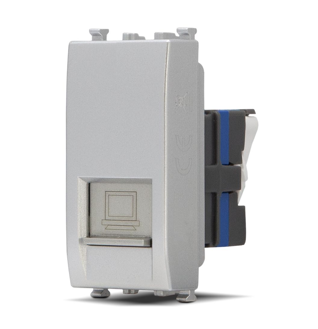 Immagine CONNETTORE DI RETE RJ45 T2 627A ALLUMINIO