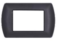 Immagine PLACCA METALLO ART 8803-02 3P NERO