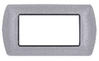 Immagine PLACCA METALLO T1 8804-25 4P GRIGIO