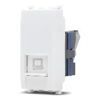 Immagine CONNETTORE RETE RJ45 CAT 6 SUN-T5 927B BIANCO