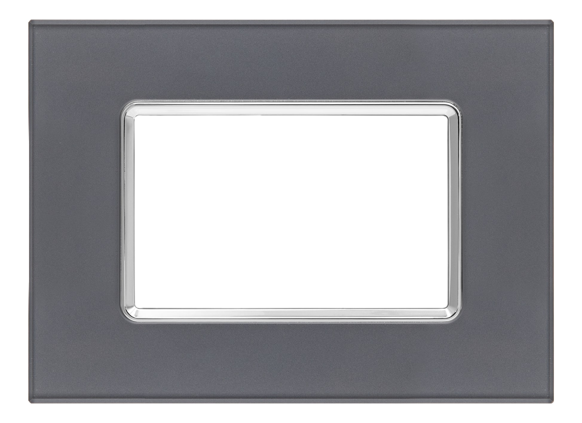 Immagine PLACCA VETRO JOY 5003BL-3 3P GRIGIO