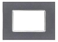 Immagine PLACCA VETRO JOY 5003BL-3 3P GRIGIO