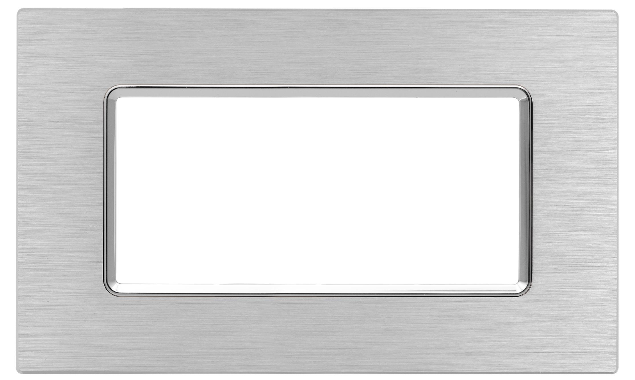 Immagine PLACCA ALLUMINIO M5004LL-3 JOY 4P SILVER