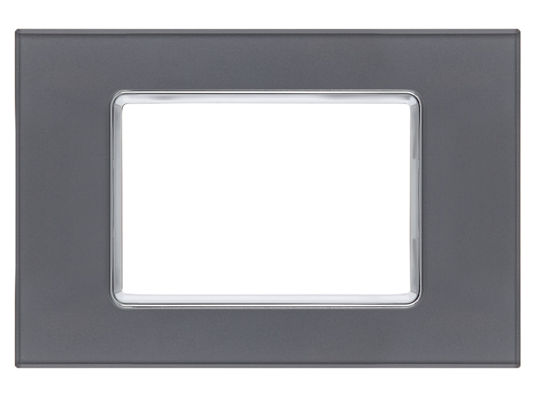 Immagine PLACCA VETRO GEM 6003BL-3 3P GRIGIO