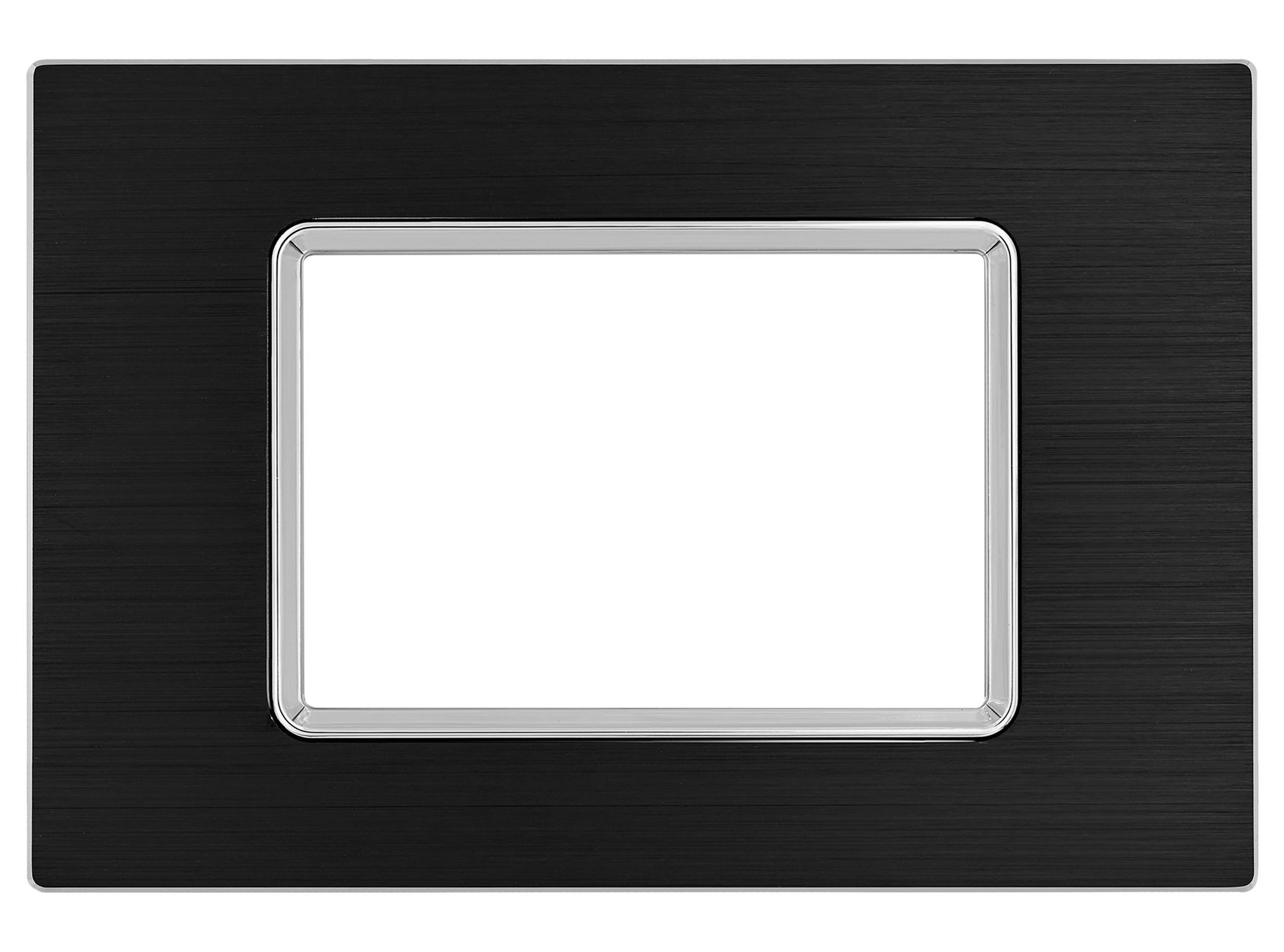 Immagine PLACCA ALLUMINIO M6003LL-1 GEM 3P NERO