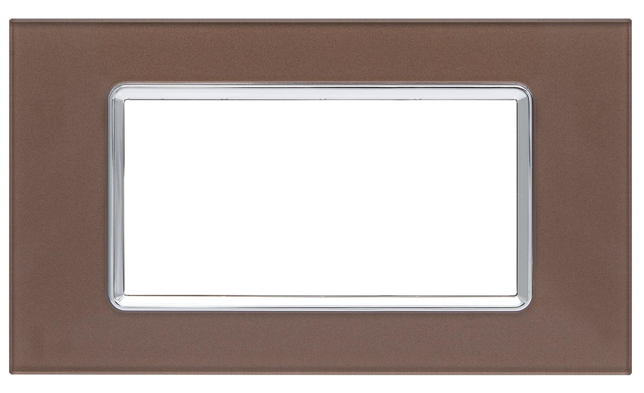 Immagine PLACCA VETRO GEM 6004BL-7 4P BRONZO