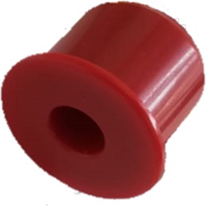 Immagine NIPPLO IN PLASTICA ROSSA INGRESSO TUBO DIAM. 10 MM