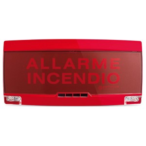 Immagine CORNICE PER PAN1-PLUS-EL  ROSSO LUCIDO COMPLETA DI