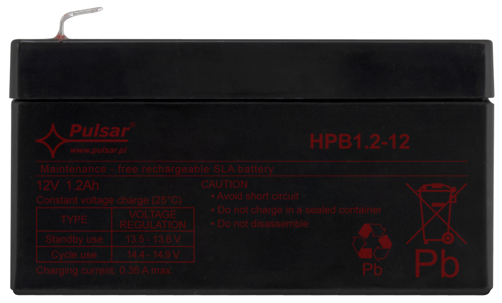 Immagine BATTERIA 1,2AH / 12V HPB