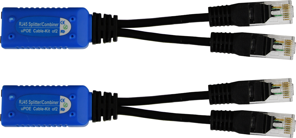 Immagine SPLITTER 2XRJ45 (SPINA) - 1XRJ45 (PRESA)