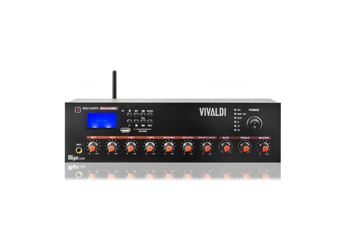 Immagine VIVALDI ULISSE_AMPLI 120W + SORGENTI + WIFI