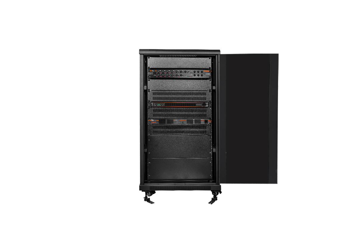 Immagine VIVALDI ULISSE_RACK 22U CABLATO+PORTA+RUOTE