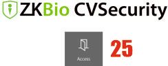 Immagine SOFTWARE ZKBIO-CVSECURITY PER 25 VARCHI