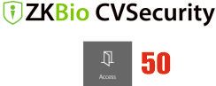 Immagine SOFTWARE ZKBIO-CVSECURITY PER 50 VARCHI