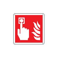 Immagine CARTELLO IN ALL.LUMIN.250X250 PULSANTE INCENDIO