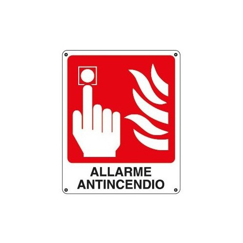 Immagine CARTELLO IN ALL.LUMIN.250X310 ALLARME ANTINCENDIO