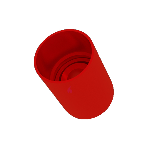 Immagine TAPPO PER TUBO CAPILLARE 25MM ROSSO(MULTIPLI DI 5)