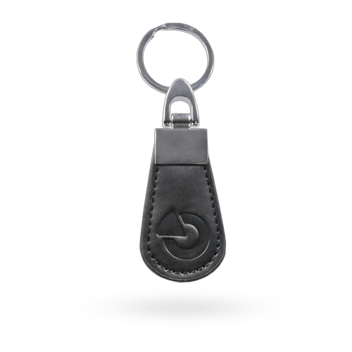 Immagine RFID LEATHER TAG - BLACK