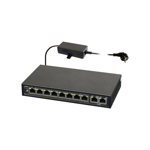 Immagine SWITCH POE S108 A 10 PORTE PER 8 TELECAMERE IP