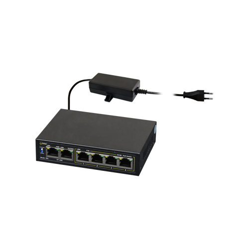 Immagine SWITCH POE S64 A 6 PORTE PER 4 TELECAMERE IP