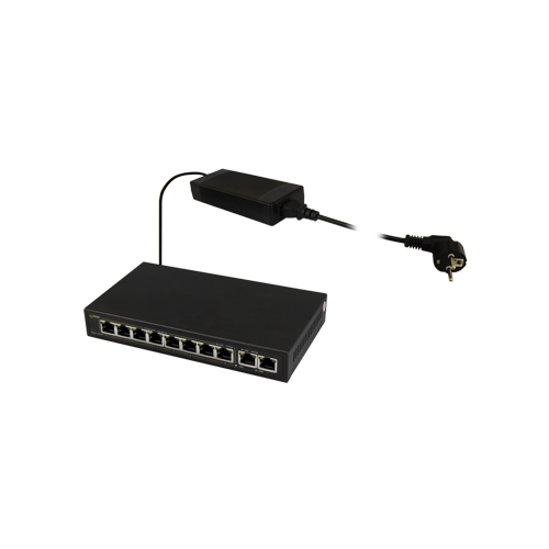 Immagine SWITCH POE SG108 A 10 PORTE PER 8 TELECAMERE IP