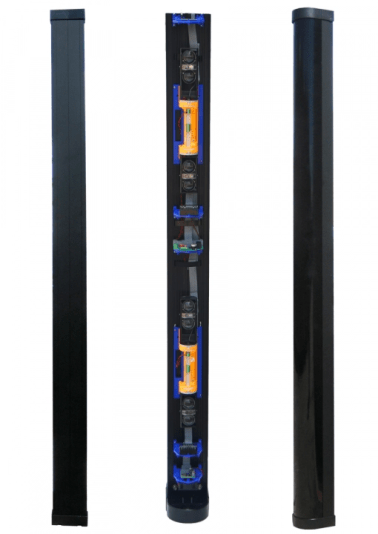 Colonna preca. s.faccia. h2, max 1 barriera pavi